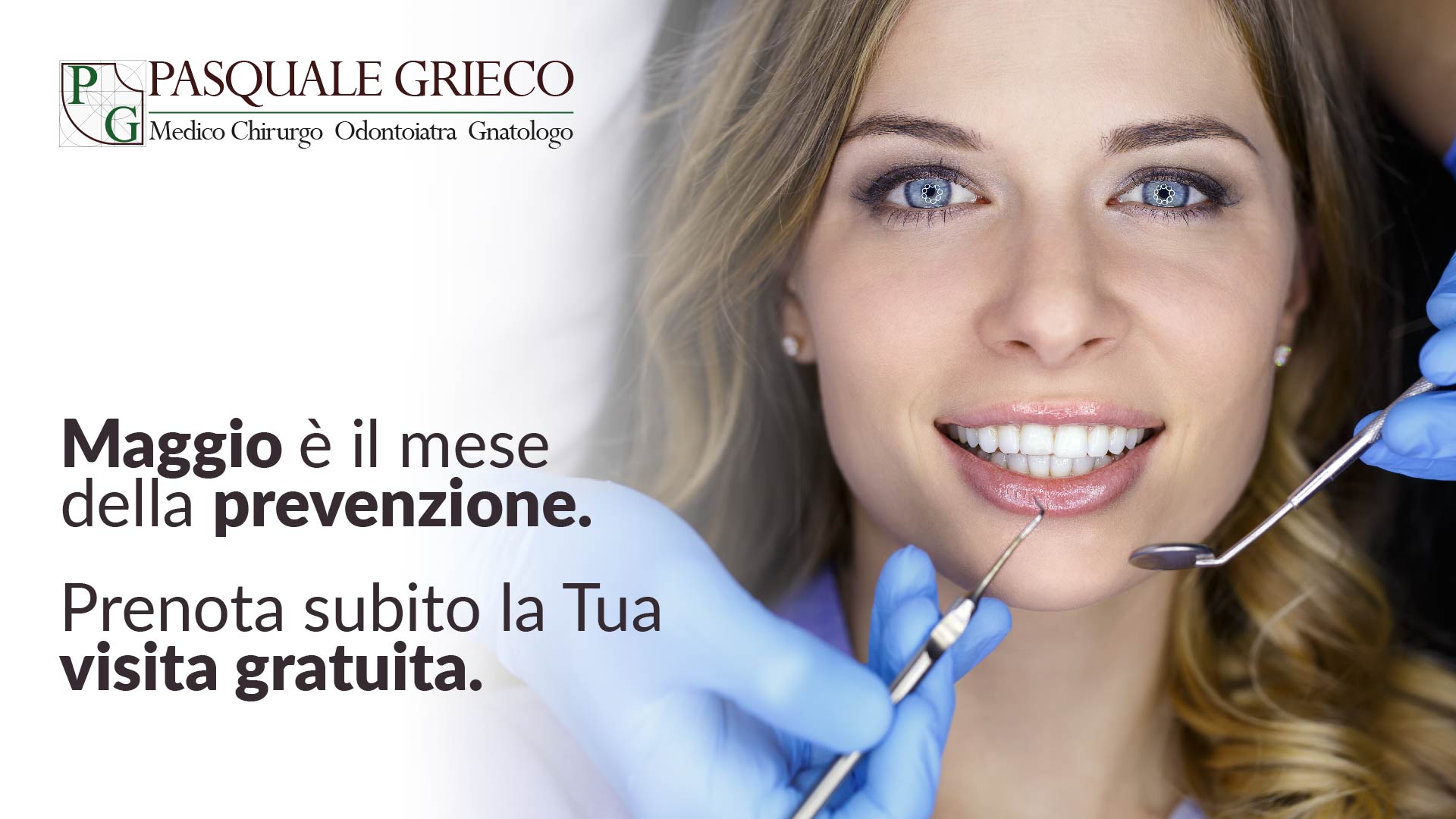 Maggio il mese della Prevenzione dentale